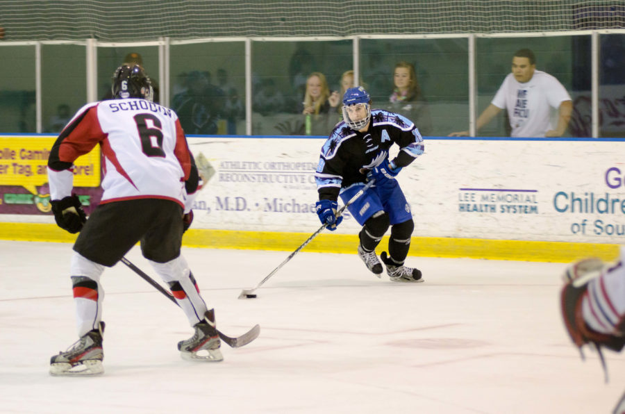 Grad student Nick Houser is making big plays  for the Eagles in the 2014-15 season