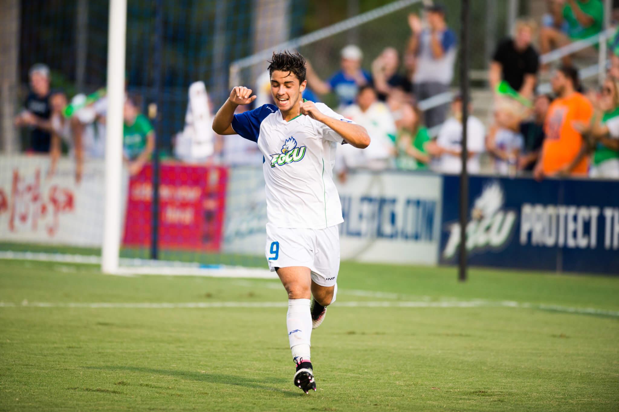 FGCU men's soccer wins third straight defeating UCF 3-1