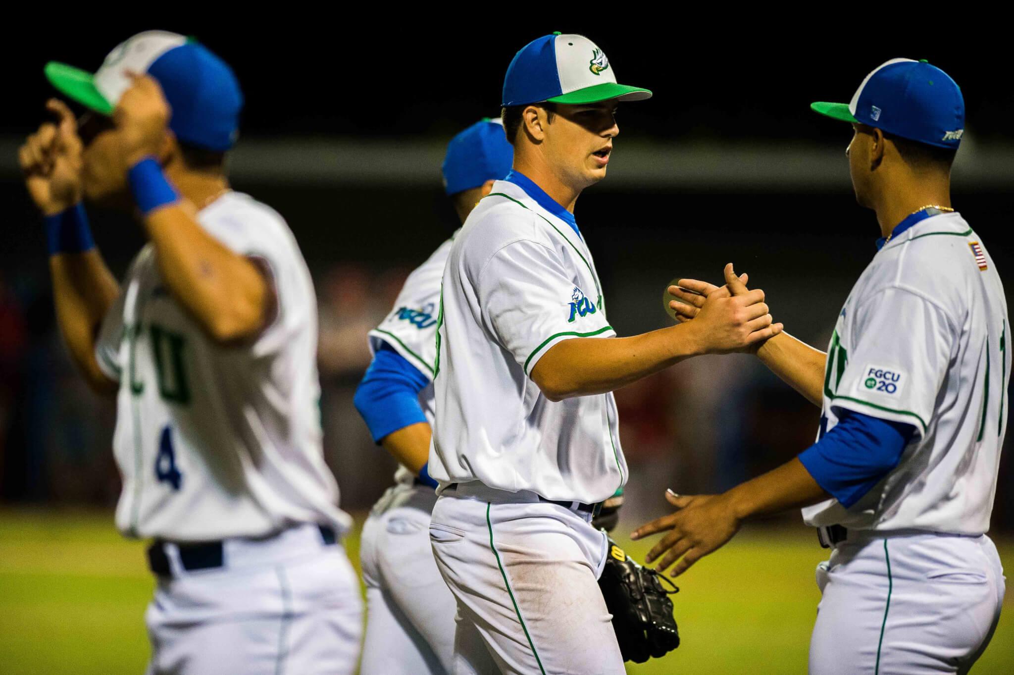 FGCU baseball scores a combined 22 runs in double header victories over ...