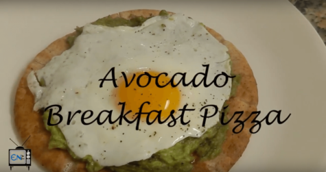 Eagle Eats: Avocado Breakfast Pizza