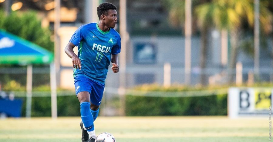 Photo Provided by FGCU Athletics // The Eagles lost to NJIT late Saturday evening 2-1 on senior night. 