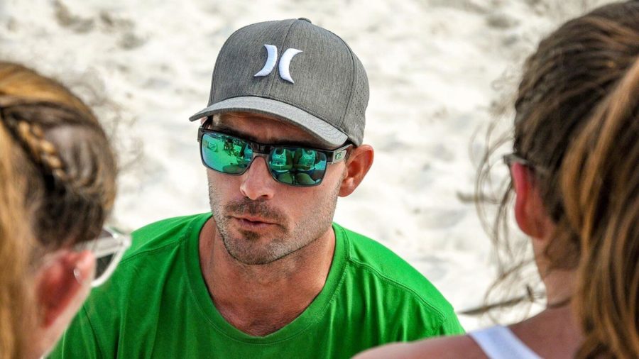 Photo Provided by FGCU Athletics // Chris Sweat has been promoted to head coach of the FGCU beach volleyball program after serving as an assistant coach for five seasons. 