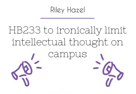 HB233 to Ironically Limit Intellectual Thought on Campus