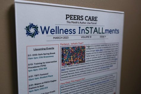 Monthly Wellness InSTALLments are featured in 173-bathroom stalls and can be found at 17 locations across campus. 