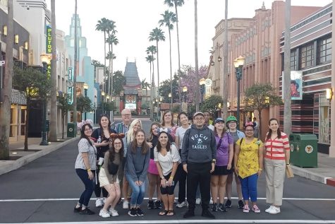 Students taking the theme park and attractions management course visited Walt Disney World in Feb. to use their knowledge in a hands-on environment. Photo courtesy of Savannah Berardi.
