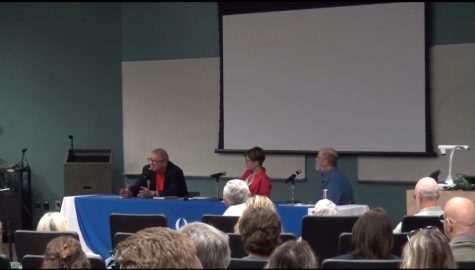 Jeff Guinn and Lyn Millner spoke about their discovery of the connection between the Koreshans of Estero to David Koresh. Although similar in names, these were two separate cults with no connections until now.