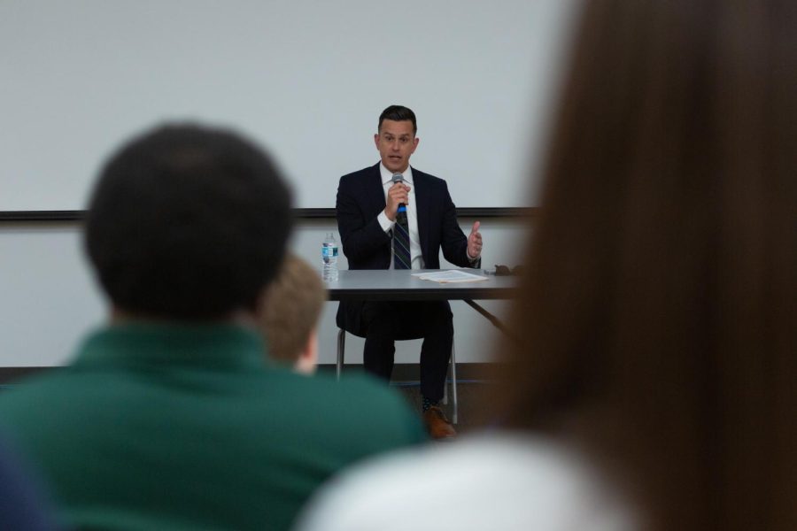 This week FGCU hosted public forums for three out of the four finalists in the search for FGCUs fifth president. Henry Mack was the first candidate to have their forum on Tuesday April 18, 2023.  