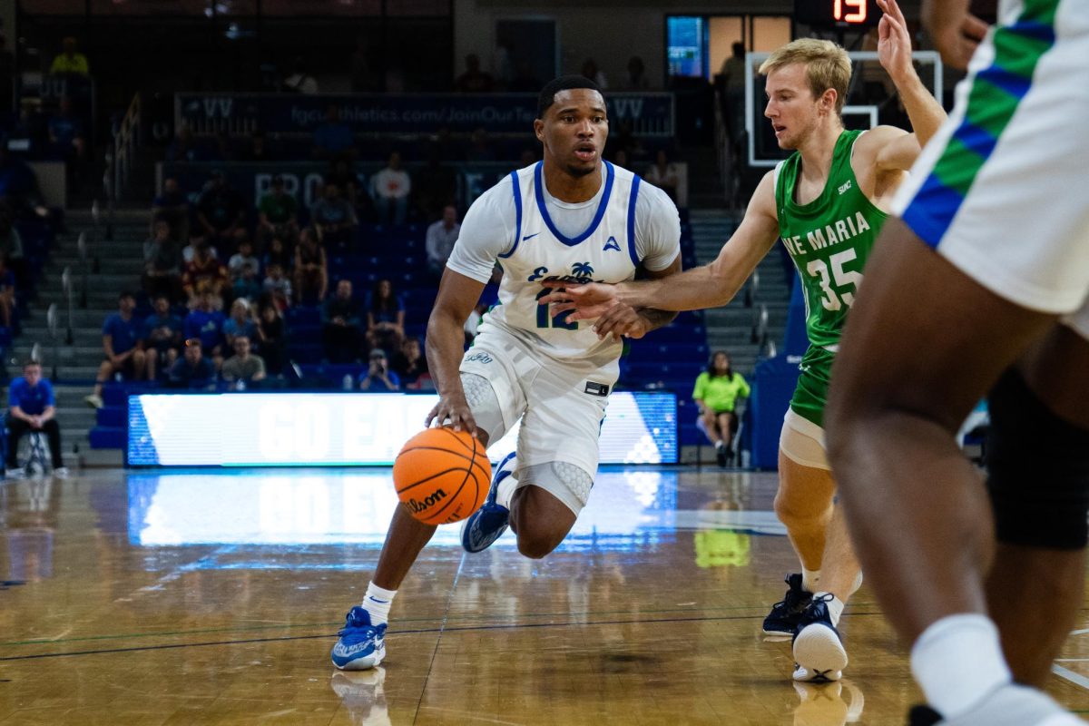 The week ended with the mens basketball home opener and a win against Ave Maria University at Alico Arena on Friday, November 10, 2023. Photo by /FGCUAthletics. 