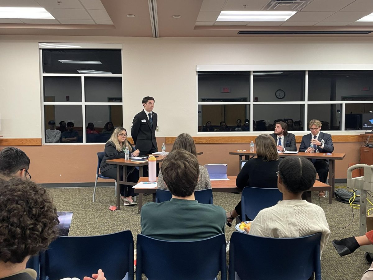 Student Government Holds Presidential Candidate Debate as Elections Near