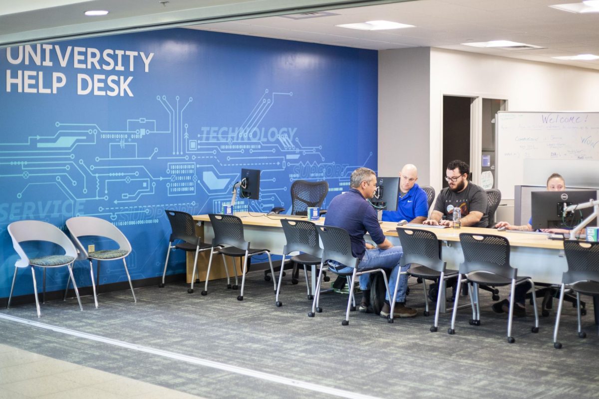 The FGCU Help Desk Moved to the Library